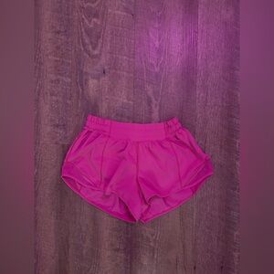 lululemon athletica Sonic Pink Athletic Shorts